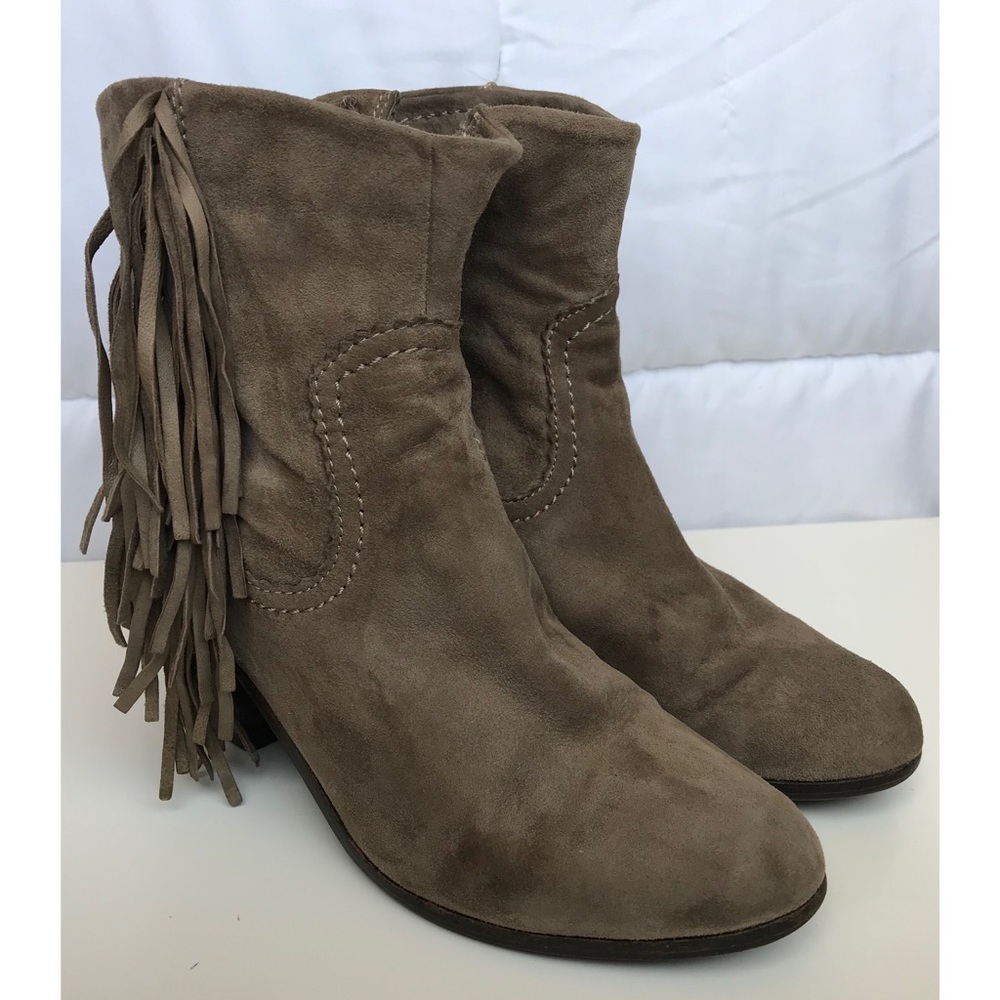 Sam Edelman Fringe Louie Western Bootie 6